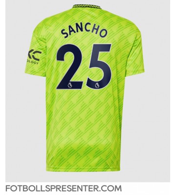 Manchester United Jadon Sancho #25 Tredje Matchtröja 2022-23 Kortärmad